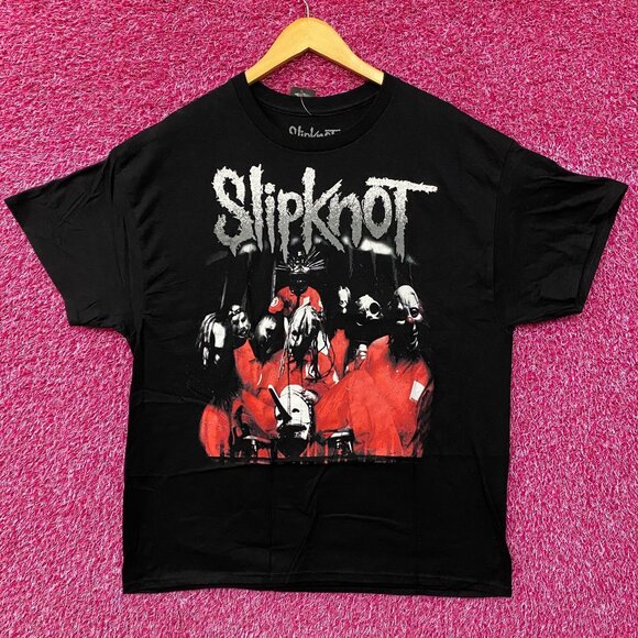 Slipknot Heavy Metal Band Self-Titled Album Cover Art T-Shirt XL - Picture 1 of 5